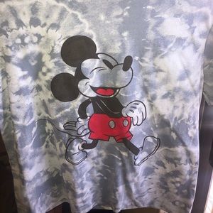 Mickey Mouse tie dye t shirt